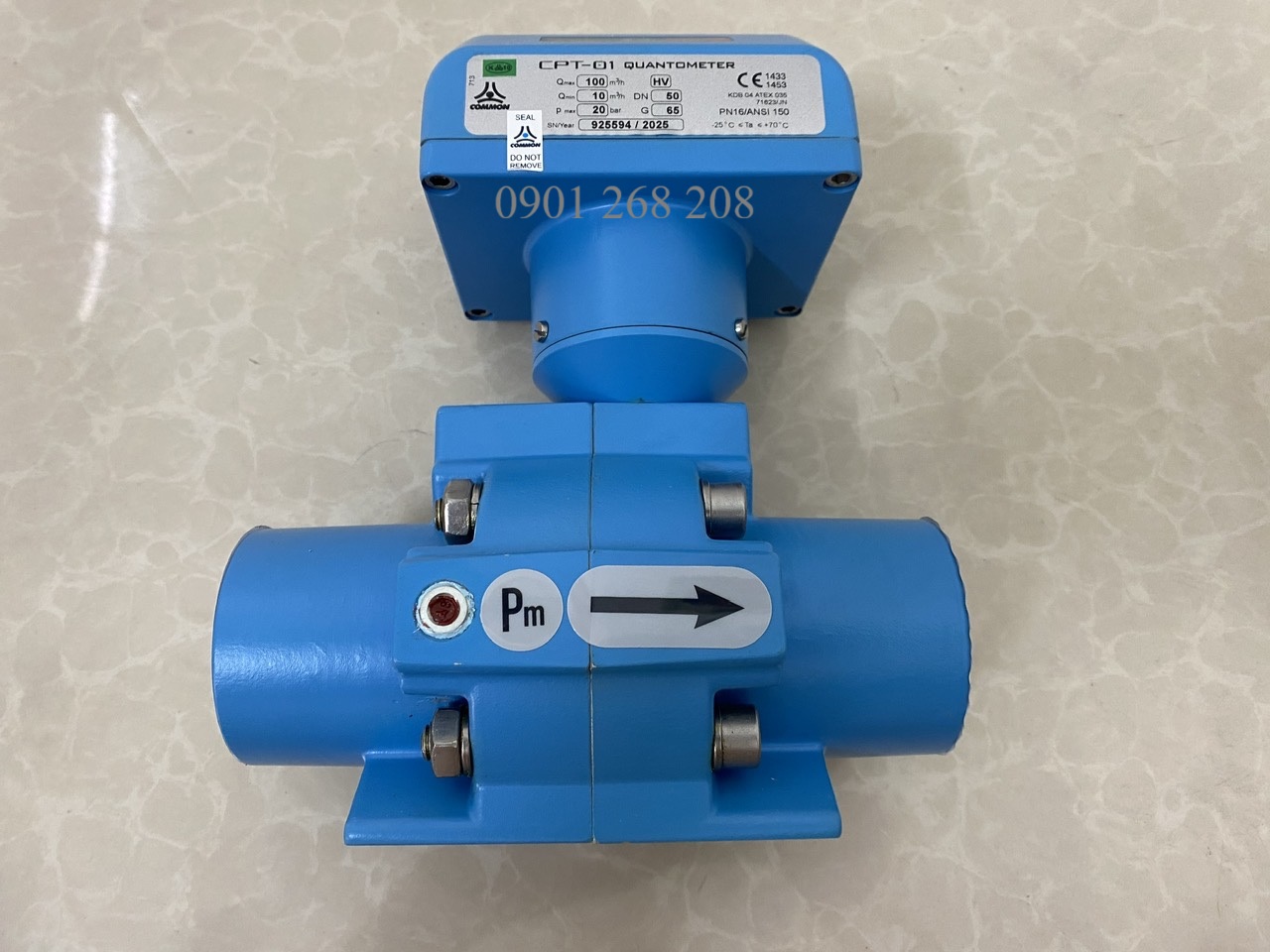Dong ho do luu luong CPT-01 Quantometer HV G65